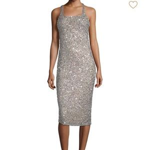 Parker Black sequins dress